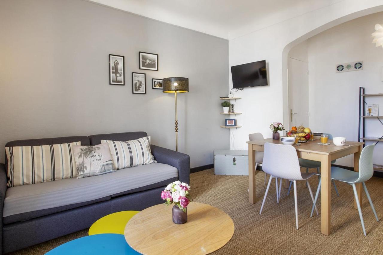 Ferienwohnung Charming 1Br At The Heart Of Biarritz 5 Min Walking To The Beach - Welkeys Exterior foto