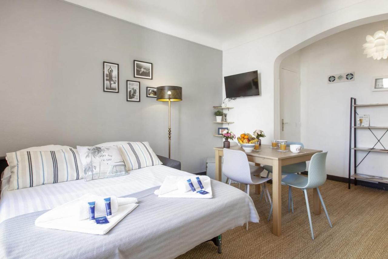 Ferienwohnung Charming 1Br At The Heart Of Biarritz 5 Min Walking To The Beach - Welkeys Exterior foto